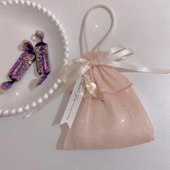 Peiliee Shop [Mid Season Sale] Mermaid’s Little Precious Yarn Mini Bag Jewelry Case