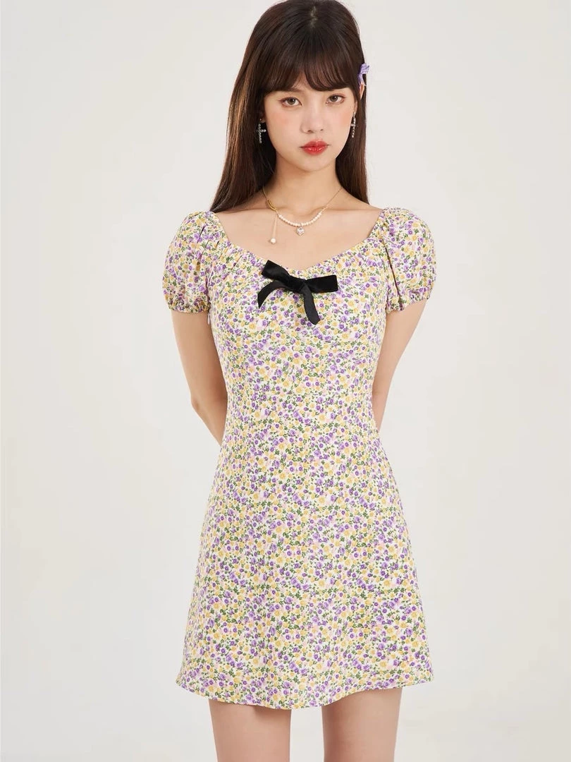 New Arrivals Summer Aroma Floral Mini Dress (Brand Mummy Cat) 4 New Arrivals Summer Aroma Floral Mini Dress (Brand Mummy Cat)