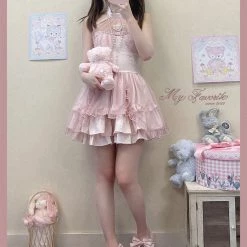 My Favorite 2022 Lost In Rose Land Romantic Mini Dress
