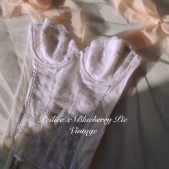 Peiliee X Blueberry Pie Vintage [Only 1 - Sweden] Fairy Dreamy Vintage French Bustier Corset
