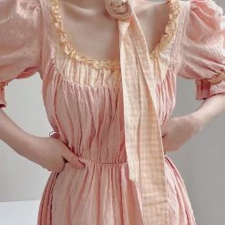 Summer 2022 Flowers And Songs Vintage Inspired Dress