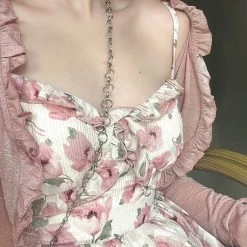 Arilf Lotus Leaf Shine Cardigan New Arrivals