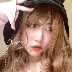 Peiliee Shop Devil Doll Baseball Cap Faux Fur New Arrivals