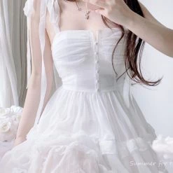 Vita Studio Pure Romance Chiffon Mini Dress