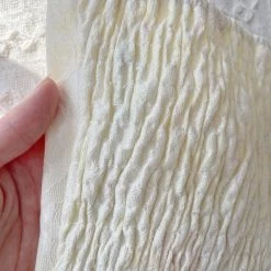 [Basic] White Chocolate Milk Lace Corset