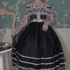 KittyKillers [Sale] April Arrives As Promised Dress Gown New Arrivals