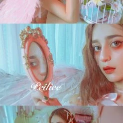 [Sample Sale] Peiliee 2 Years Anniversary The Dreamy Velvet Dress And Cotton Dress Set New Arrivals