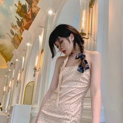 Peiliee Shop X Arilf New Arrivals [Exclusive To PeilieeShop] Bambi Poka Mini Dress