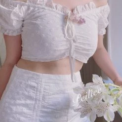 Parision New Arrivals [Parisian Style - From Sweden] Angelic Cotton Dream Set