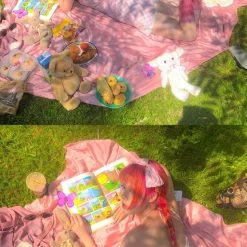 [Premium Selected] Love Diary Cherry Gingham Mini Dress [Designer Arilf] New Arrivals