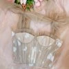 La Mia Eta New Arrivals [Couture] The Beige Rose Corset