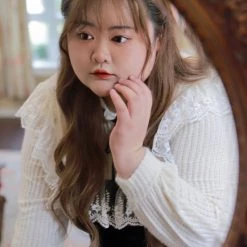 DAJUN [Curve Beauty] Princess Mary Vintage Dress