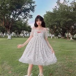 [Mid Season SALE] La Rose Rouge French Lace Dress (Design By Canmi)