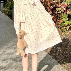 [Arilf] Winter In Paris Garden Floral Dress New Arrivals