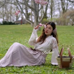 Peiliee Shop Sakura Season Chinese HanFu Style Dress Set 8 Peiliee Shop Sakura Season Chinese HanFu Style Dress Set