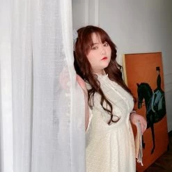 DAJUN New Arrivals [Curve Beauty] Song Of Angels Lace Dress