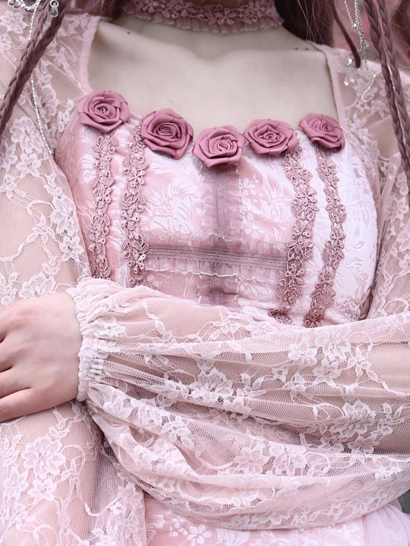 Blood Supply Sakura Dusk 3D Rose Corset Top Set Summer 2022 3 Blood Supply Sakura Dusk 3D Rose Corset Top Set Summer 2022
