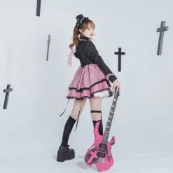 [Evil Tooth] Poker Spades Girl Short Cardigan Coat