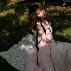 [August Unicorn] Sakura Garden Handmade Dress New Arrivals