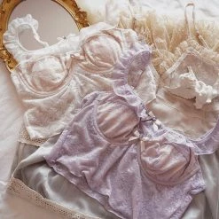 Japanese Lingerie Taro Fudge Lace Bralette New Arrivals