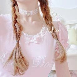 Peiliee Shop [Peiliee 3 Years Anniversary] Min Sötnos Sweet Babydoll (babygirl) Larme Cotton Top New Arrivals