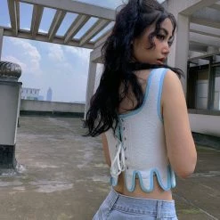 Ricchie New Arrivals [Handmade] Snow Angel Corset