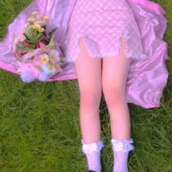 [Premium Selected] Love Diary Cherry Gingham Mini Dress [Designer Arilf] New Arrivals