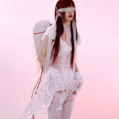 Summer 2022 [Evil Tooth] Raguel - The Redemption Angel Mini Dress