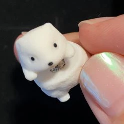 Peiliee Shop [Mid Season Sale ] Cutie Hamster 3D Handmade Soft Clay Earring