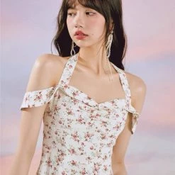 Mummy Cat Angelic Aroma Floral Mini Dress New Arrivals