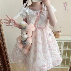 My Favorite 2022 New Arrivals [Basic] Tulips Letter Mini Dress