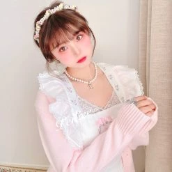 Peiliee Shop X Summer Joy [Exclusive To PeilieeShop] Angel Doll Cotton Dress