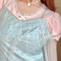 Chic Memories [Premium Selected] Crystal Fairy Diamond Dress New Arrivals