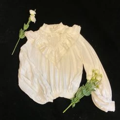 Rose Candy Secret Love For You Vintage Cotton Shirt New Arrivals