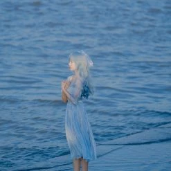 Visible Milky Way New Arrivals The Sunset Mermaid Lolita Fashion Dress