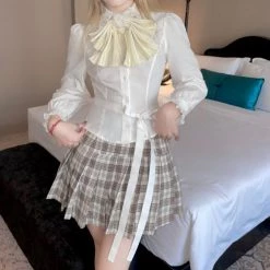 Arilf Back To School Soft Latte Skirt