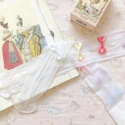 Peiliee Shop Lovely Dolly Ribbon Girl Stocking New Arrivals