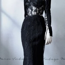 MANXI VINTAGE [Handmade] The Dark Rose Corset Summer 2022