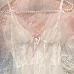 Japanese Lingeire New Arrivals [Back To Stock] Moonlight Lace Lingerie Dress