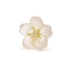 Jewelry New Arrivals Sakura Crystal Natural Gem Stone Necklace Bracelet Set