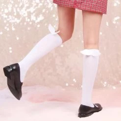 Peiliee Shop New Arrivals [Basic] Angel Wing Socks
