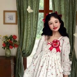 [Mid Season SALE] La Rose Rouge French Lace Dress (Design By Canmi)