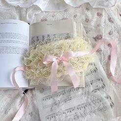 Peiliee Shop [Handmade] Lace Fairy Hairband New Arrivals