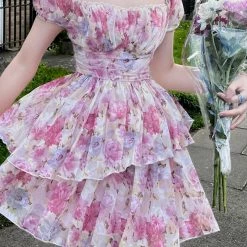 Summer 2022 SS22 Arilf Blooming Fairy Floral Dress