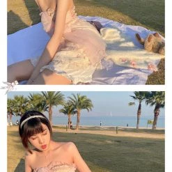 New Arrivals [Premium Selected] Last Dream Soft Yarn Ribbon Bra Top (designer Arilf)