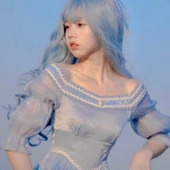 Visible Milky Way New Arrivals The Sunset Mermaid Lolita Fashion Dress