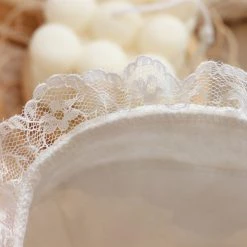 Peiliee Shop New Arrivals [Up To 100G] Snow Daisy Bra Set With Plus Sizes