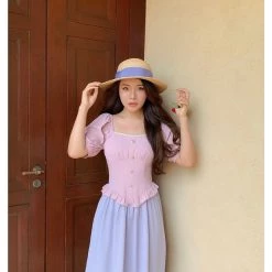 [Boss JIA] Princess Rapunzel Vintage Dress