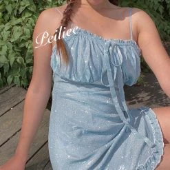 New Arrivals [Premium Selected] Mermaid Tears Glitter Bodycon Dress (designer Arilf)