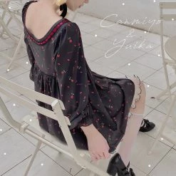 [Mid Season SALE] La Rose Rouge French Lace Dress (Design By Canmi)
